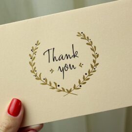 Thankyou Cards
