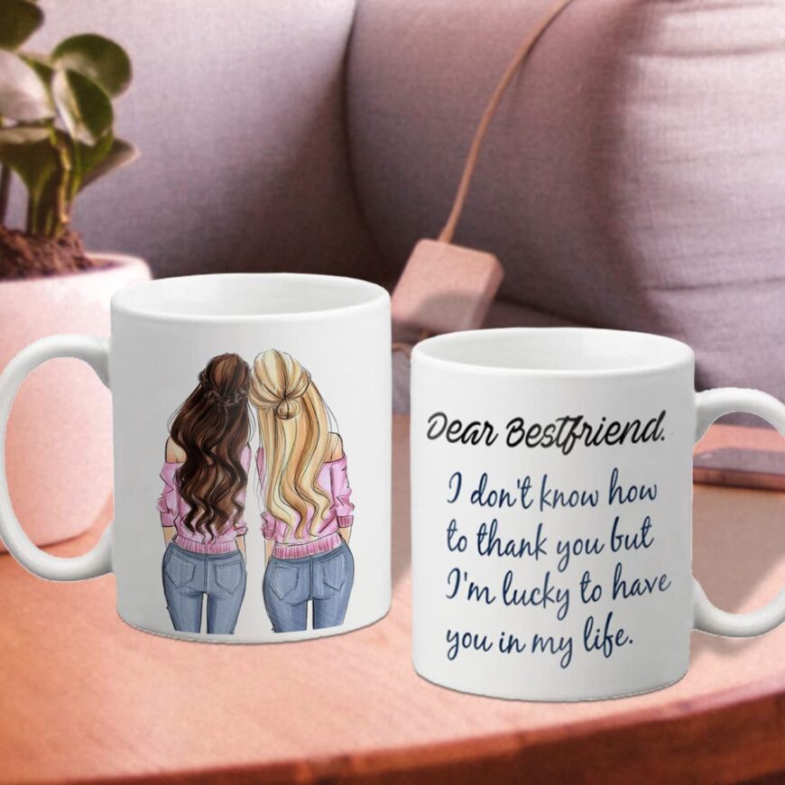 Thank You Mug It Feels Wonder full To Have Friends Like You Best Gift for your Friends