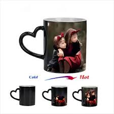 Heart Handle Color Changing Magic Mug
